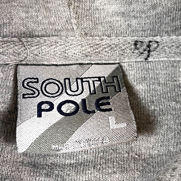 Vintage Y2K Southpole New York Hoodie Skater Streetwear Sweatshirt - Picture 3 of 4